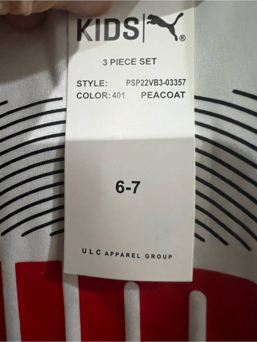 Puma 3 piece Set for kids